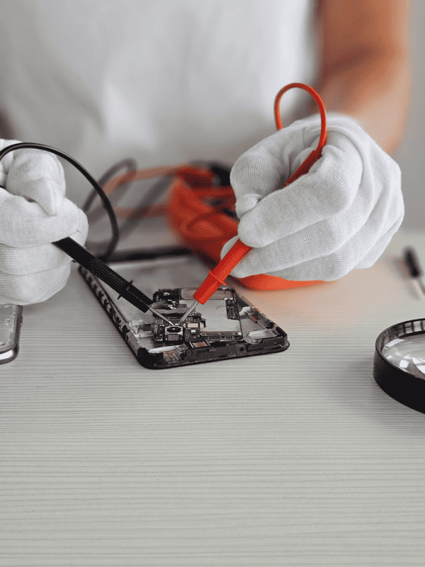 Reparando circuito celular